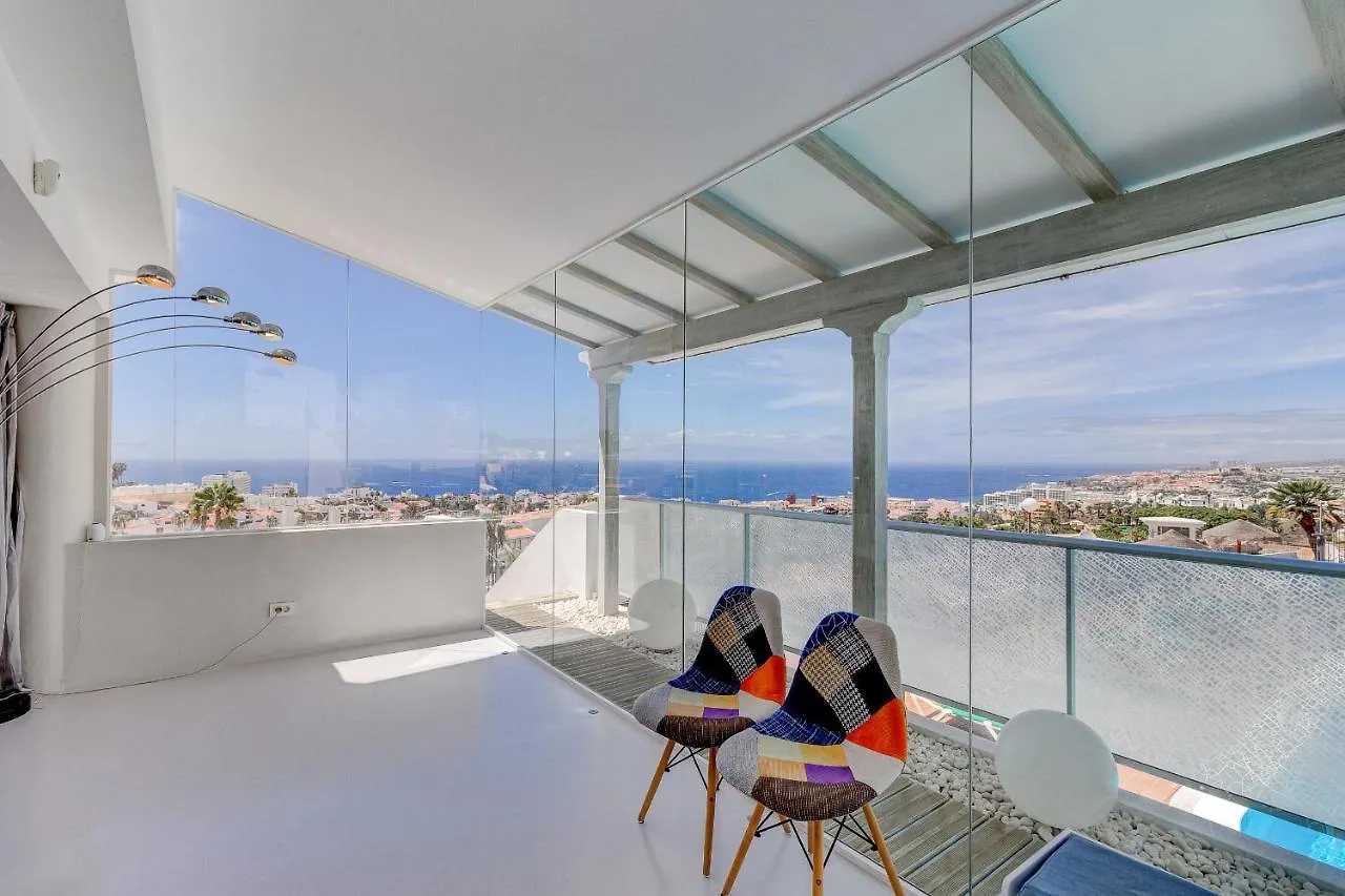 Panoramic Ocean & Mountain View 3 Bed Apartment In Island Village Heights Costa Adeje