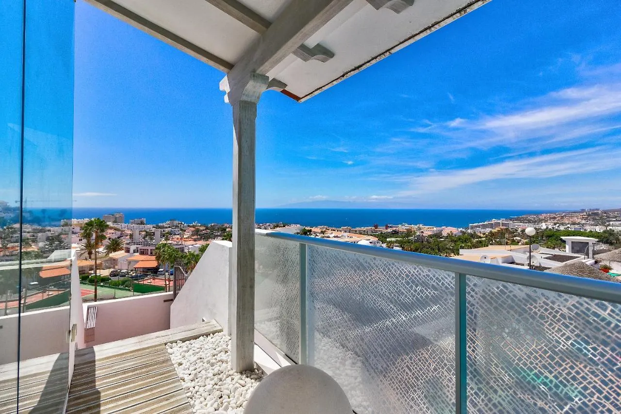 Panoramic Ocean & Mountain View 3 Bed Apartment In Island Village Heights Costa Adeje