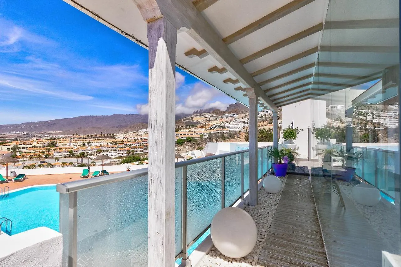 Panoramic Ocean & Mountain View 3 Bed Apartment In Island Village Heights Costa Adeje