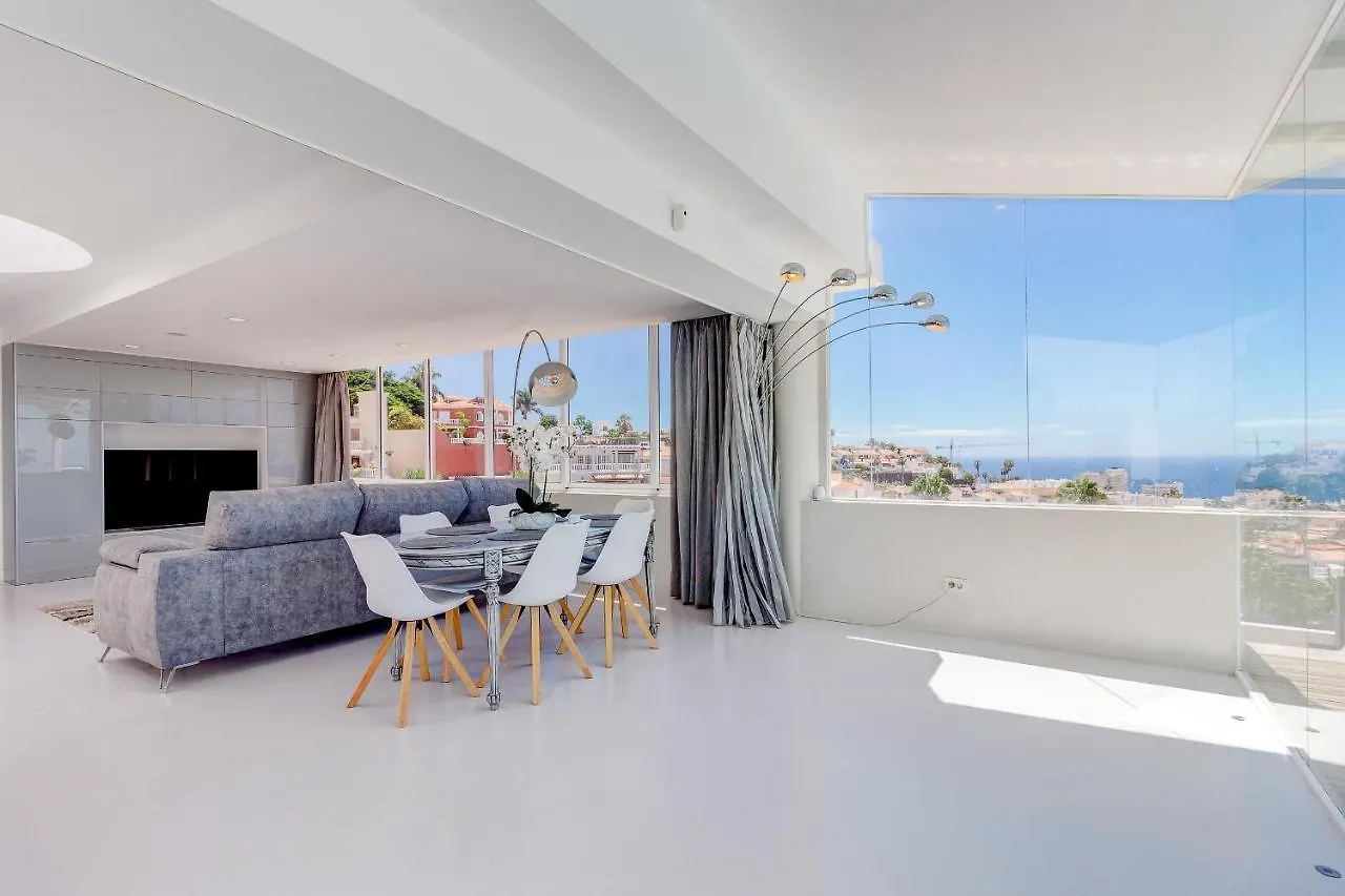 Panoramic Ocean & Mountain View 3 Bed Apartment In Island Village Heights Costa Adeje